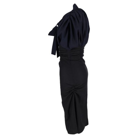 Jacquemus La Robe Madame Ribbon Detail Midi Dress in Navy Blue Wool is  available for purchase on au PAY Market - Imported Goods Online Store  Co.Ltd. | au PAY Market - Online